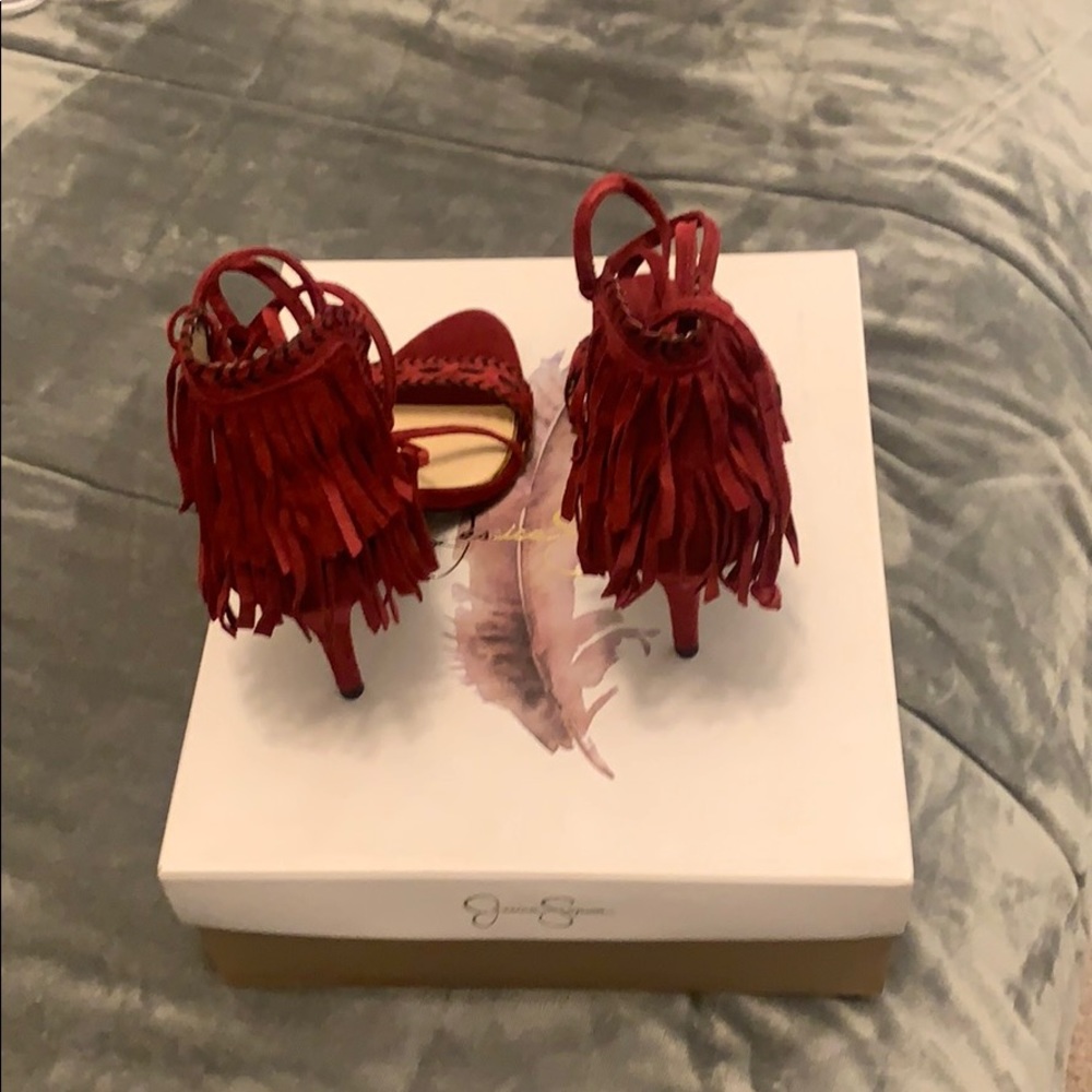 Jessica Simpson Mareya Tie Up Heels